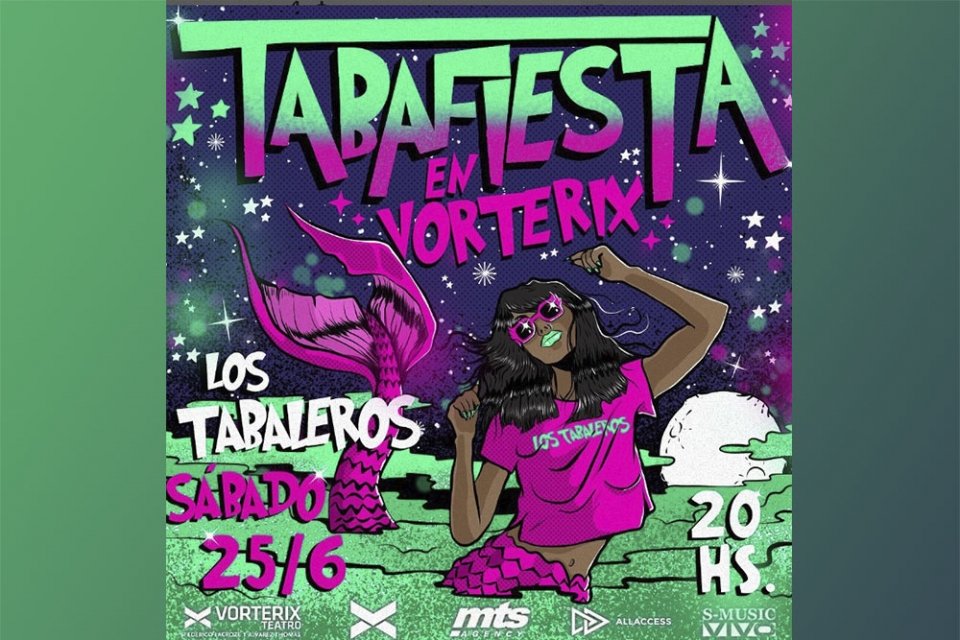 Tabaleros Tabafiesta en Vorterix