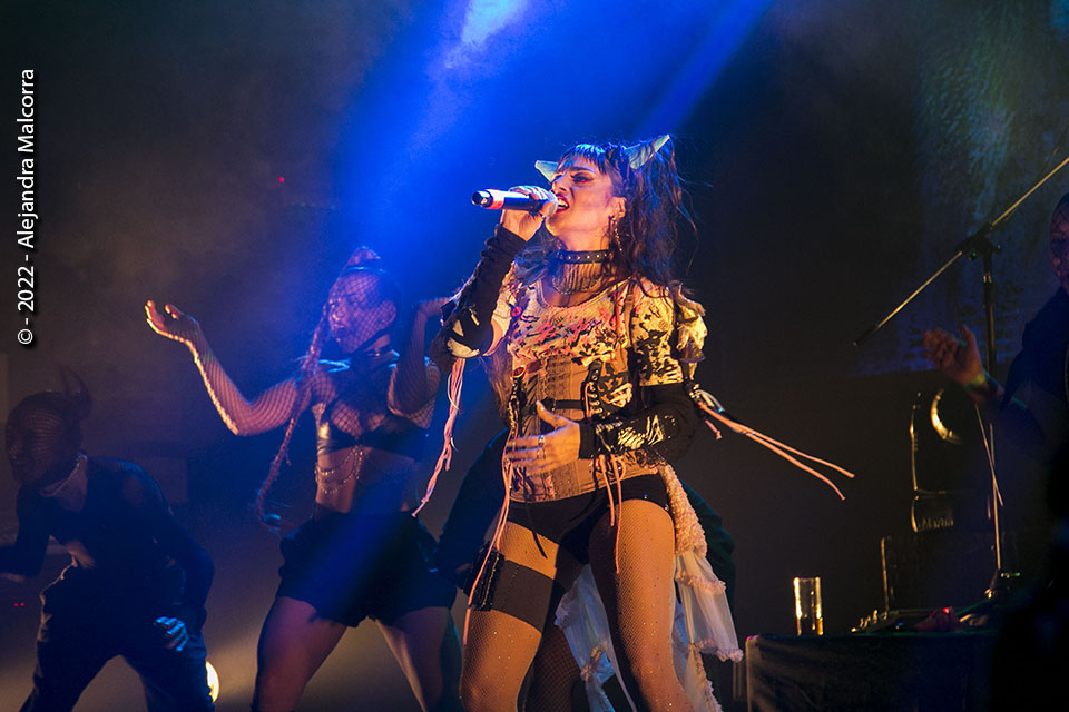 Sara Hebe en Flores Mayo 2022